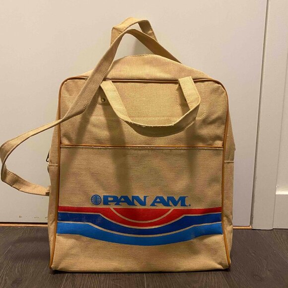 Vintage Pan Am cabin crew Airline Flight Bag - Picture 1 of 16